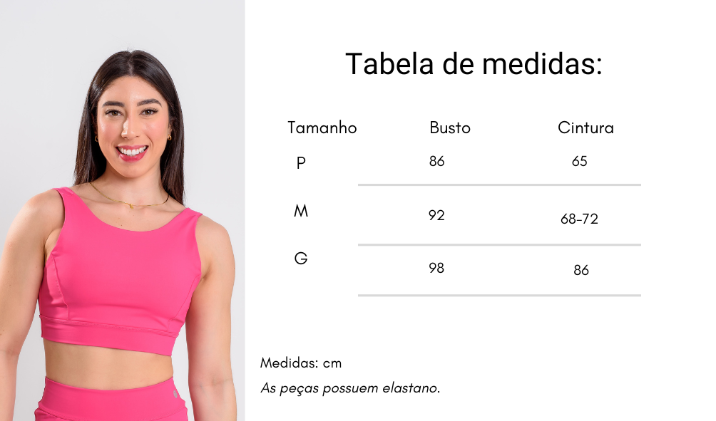 Tabela de medidas